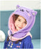 Children's 3-In-1 Winter Hoodie Earmuff Muffler Hat