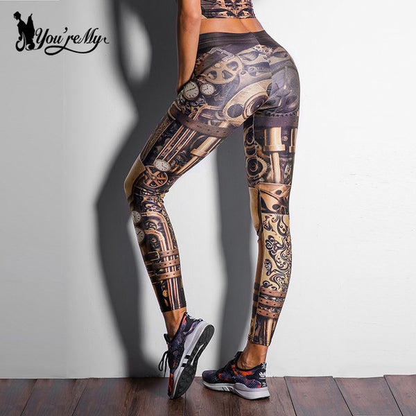 You're My Secret Steampunk Women Pant Star Wars 3d Print Leggings