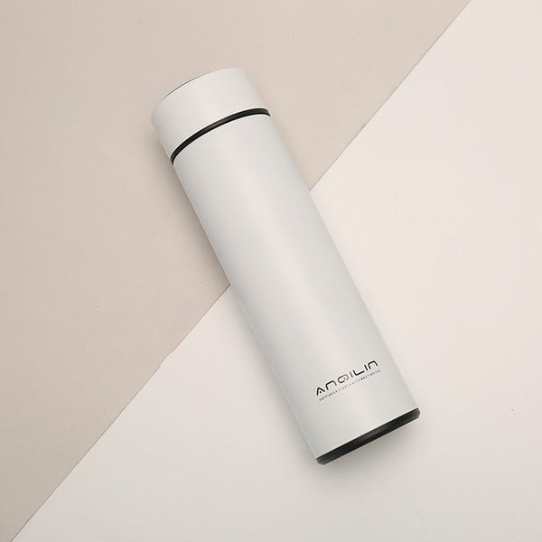 Vacuum Thermos Bottle With Intelligent Temperature Display - 500ML Food Grade Stainless Steel