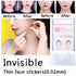 Face Lift Tool - 40 Pcs/Set Invisible Thin Facial Stickers